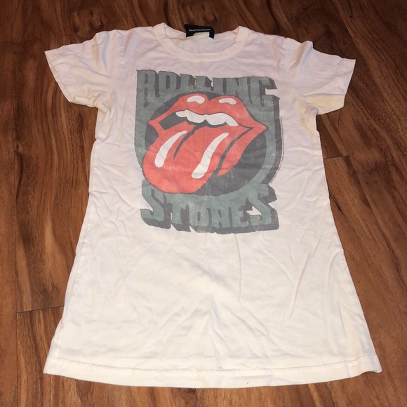 Junk Food Clothing Tops - Rolling Stones concert T-shirt by JUNKFOOD S
